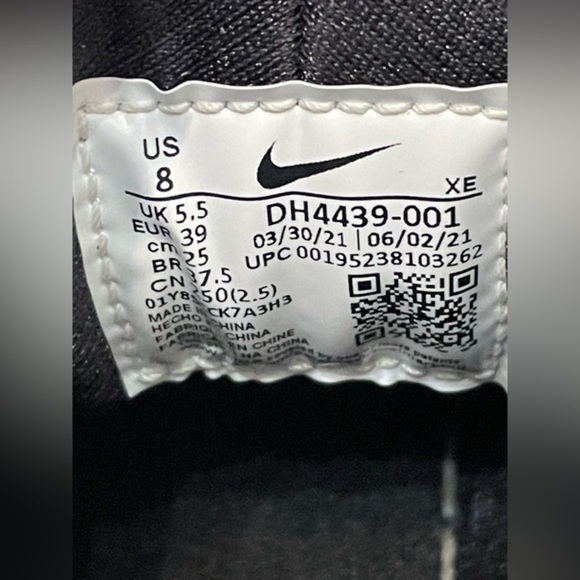 Nike‎ Air Women’s Huarache Shoes Triple Black Size 8 - Picture 15 of 15